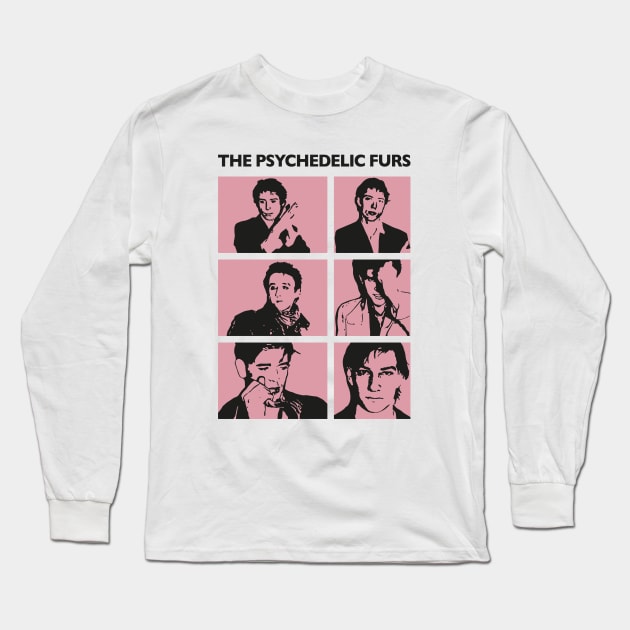 Psychedelic Furs Long Sleeve T-Shirt by ProductX